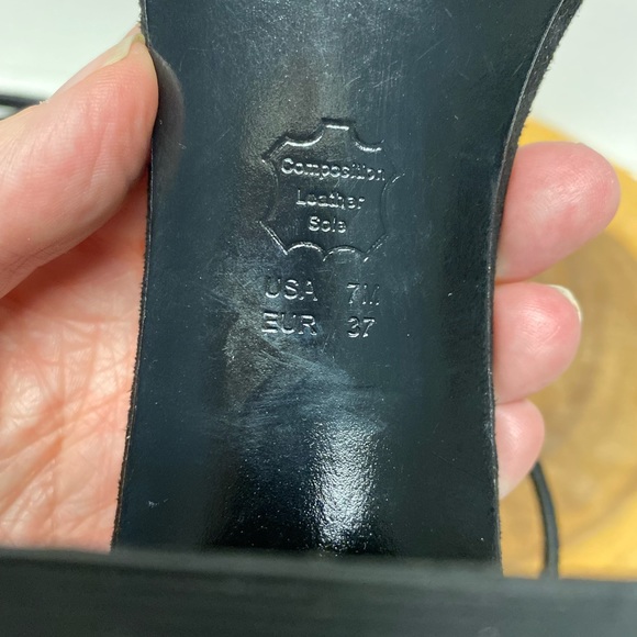 NINA Ankle Strap Block Heel Rhinestone Heels - Picture 9 of 9